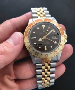 Wonderful Fake Rolex Gmt-master 16753 Caliber 3075 Automatic Movement 40mm Yellow Gold Case Mens/unisex Watch