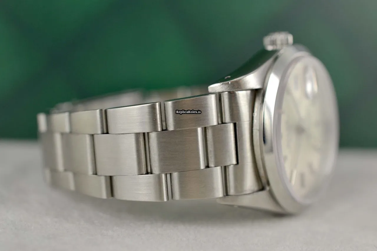 Trustworthy Replica Rolex Oyster Perpetual Date 15200 Caliber 3135 Automatic Movement 34mm Steel Case Mens/unisex Watch - Image 4