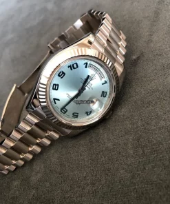 Aaa Replica Rolex Day-date II 218239 Caliber 3156 Automatic Movement 41mm White Gold Case Mens/unisex Watch