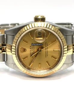 Recommend Copy Rolex Lady-datejust 69173 Caliber 2135 Automatic Movement 26mm Gold/steel Case Womens Watch