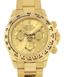 Fine Fake Rolex Daytona 116508 Caliber 4130 Automatic Movement 40mm Yellow Gold Case Mens/unisex Watch