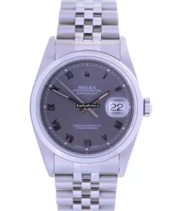 Wonderful Fake Rolex Datejust 16200 Caliber 3135 Automatic Movement 36mm Steel Case Mens/unisex Watch