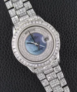 Exquisite Fakes Rolex Day-date 18206 Manual Winding Movement 41mm Platinum Case Mens/unisex Watch