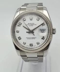 Great Replica Rolex Oyster Perpetual Date 115234 Caliber 3135 Automatic Movement 34mm Steel Case Mens/unisex Watch
