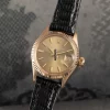 High Quality Replica Rolex Oyster Perpetual Lady Date 6517 Caliber 1130 Automatic Movement 25mm Yellow Gold Case Womens Watch