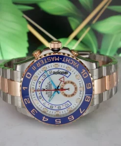 Fantastic Fake Rolex Yacht-master II 116681 Caliber 4161 Automatic Movement 44mm Gold/steel Case Mens/unisex Watch