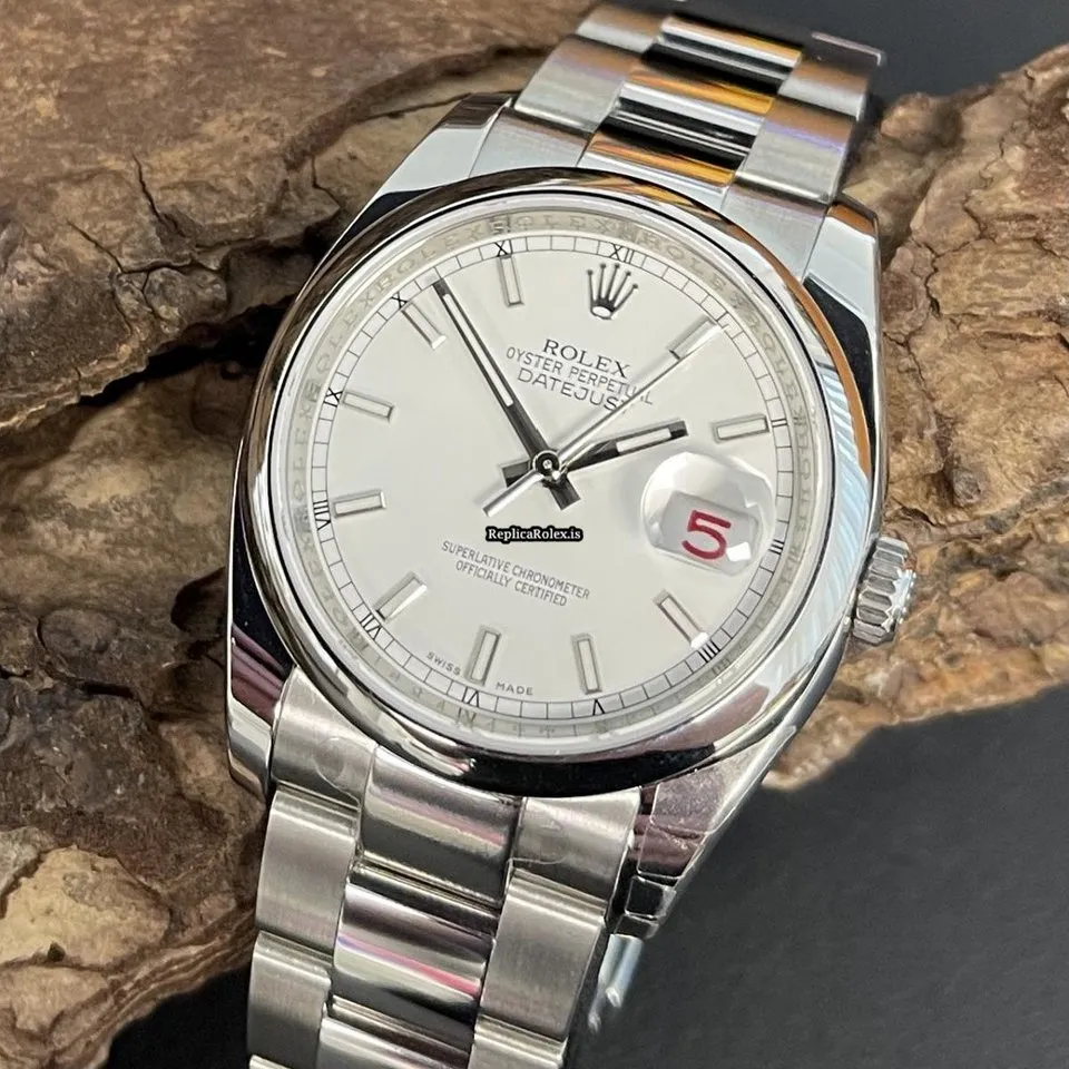 Aaa Replica Rolex Datejust 116200 Automatic Movement 36mm Steel Case Watch