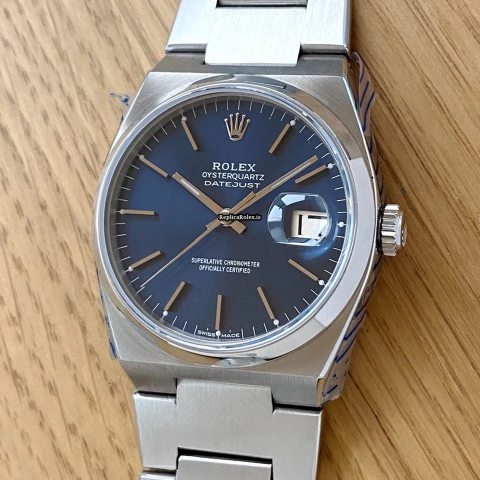 Marvellous Replica Rolex Datejust Oysterquartz 17000 Caliber 5035 Quartz Movement 36x42mm Steel Case Mens/unisex Watch