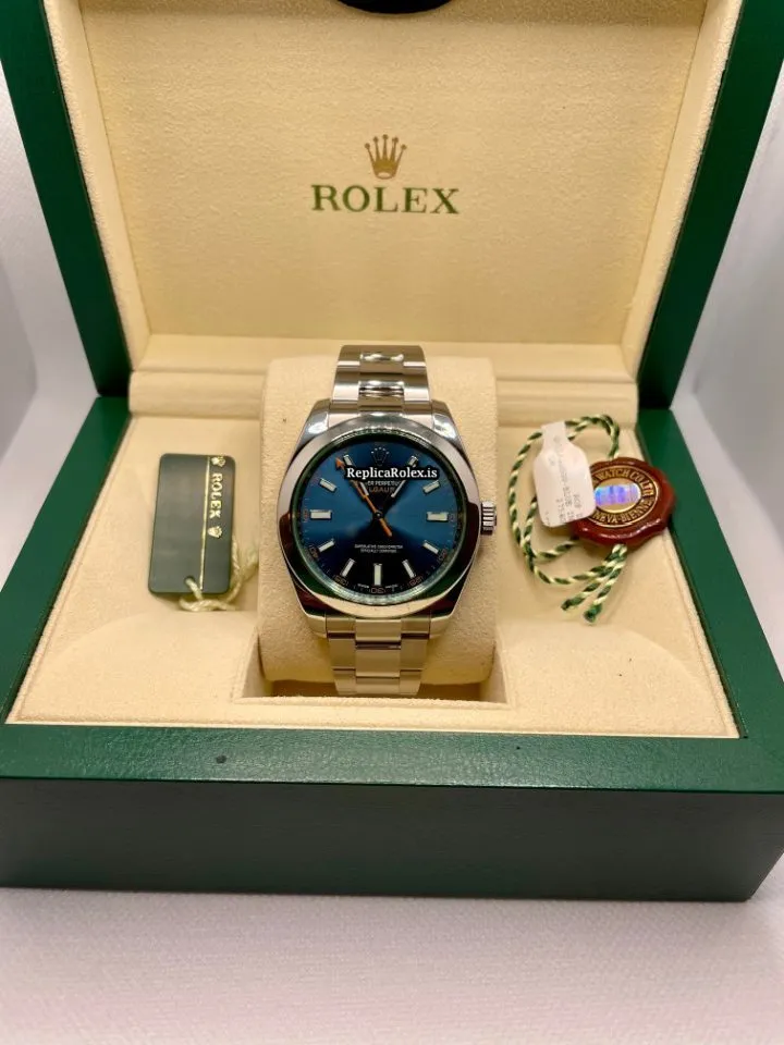 Best Fake Rolex Milgauss 116400gv Caliber 3131 Automatic Movement 40mm Steel Case Mens/unisex Watch