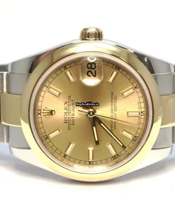 Excellent Replica Rolex Lady-datejust 178243 Caliber 2235 Automatic Movement 31mm Gold/steel Case Womens Watch