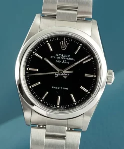 Ideal Fake Rolex Air King Precision 14000 Caliber 3000 Automatic Movement 34mm Steel Case Mens/unisex Watch