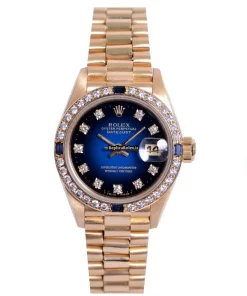 Aaa Replica Rolex Lady-datejust 69088 Automatic Movement 26mm Yellow Gold Case Womens Watch