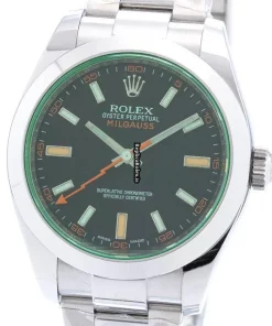 Discount Replica Rolex Milgauss 116400gv Automatic Movement 40mm Steel Case Mens/unisex Watch