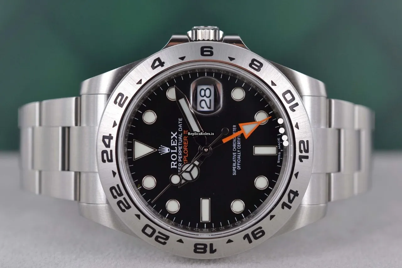 Wonderful Replica Rolex Explorer II 216570 Caliber 3187 Automatic Movement 42mm Steel Case Mens/unisex Watch