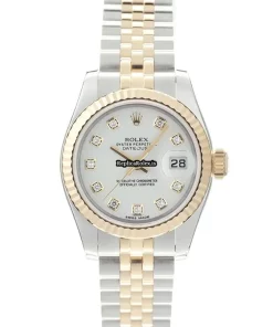 Great Replica Rolex Lady-datejust 179173g Caliber 2235 Automatic Movement 26mm Gold/steel Case Watch