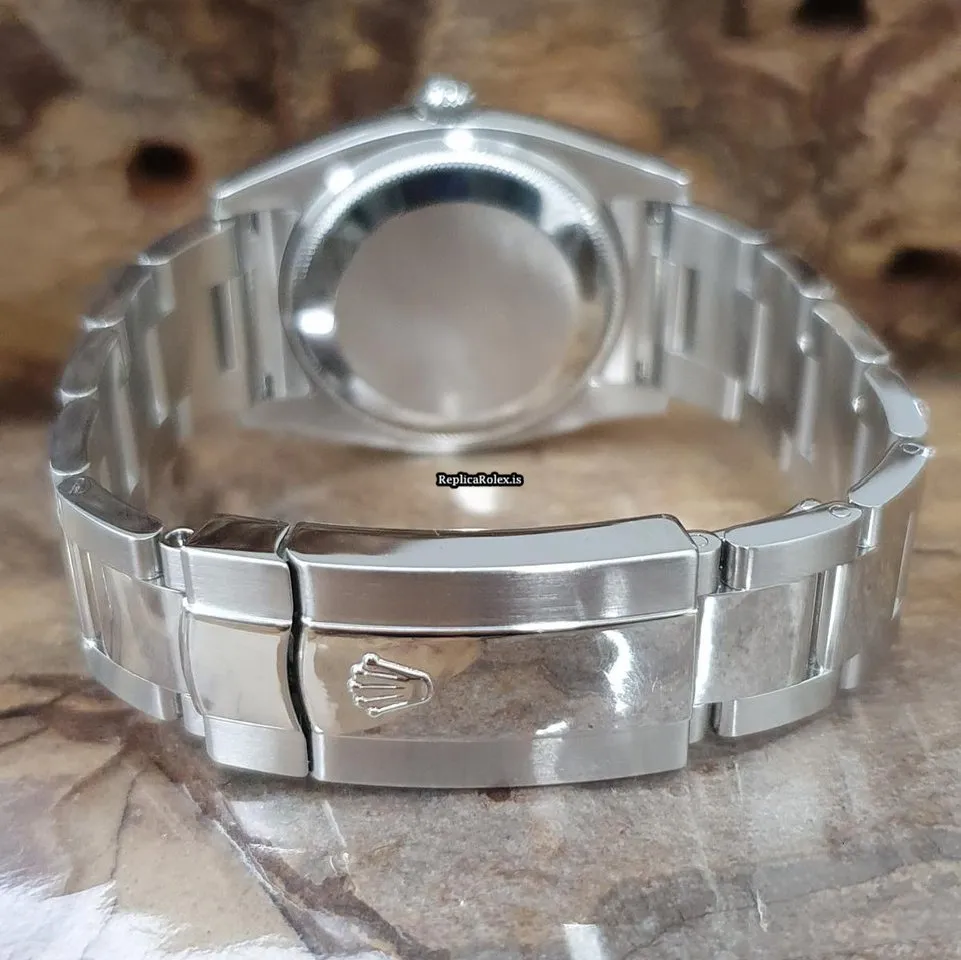 Unique Replica Rolex Oyster Perpetual Date 115234 Automatic Movement 34mm Watch - Image 5