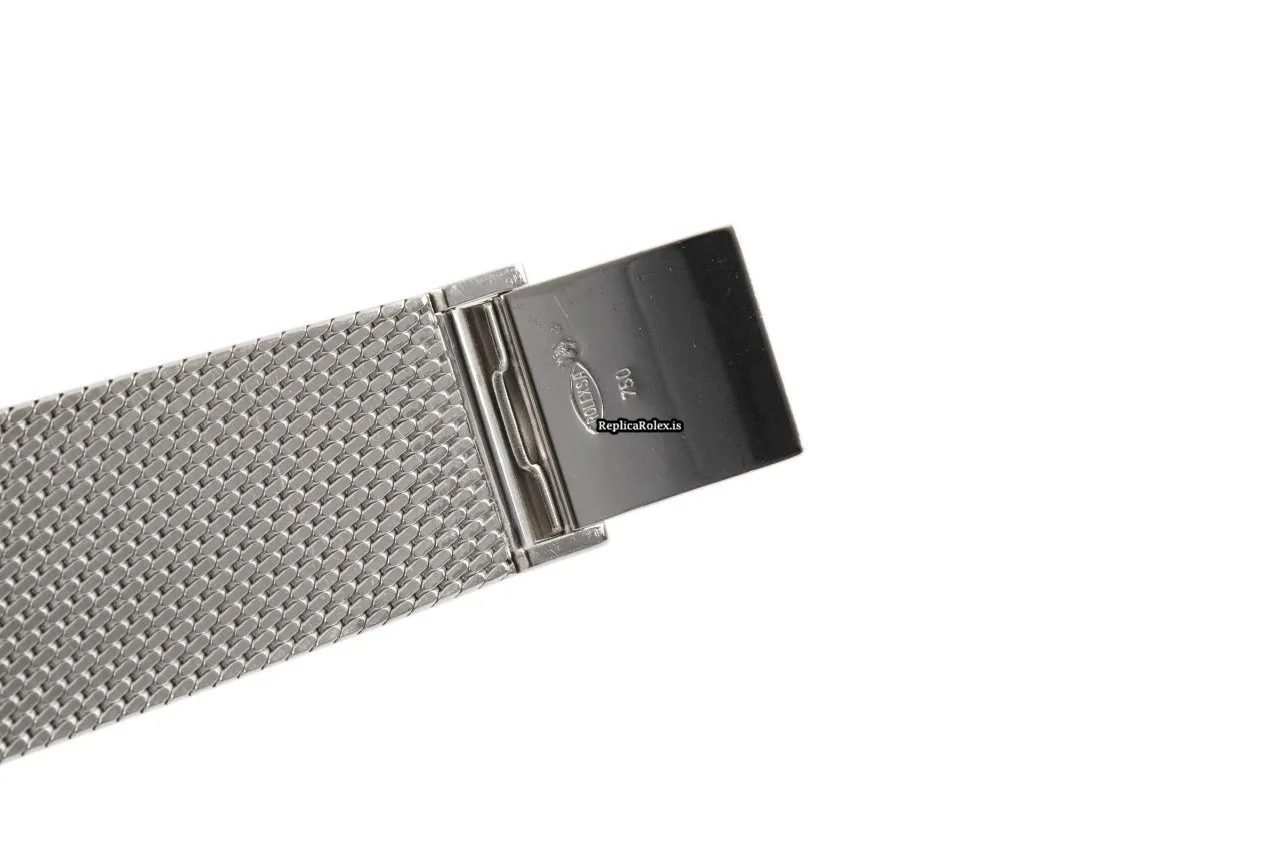 Incredible Replica Rolex Cellini 4096 Caliber 1600 Manual Winding Movement 30.5x28.5mm White Gold Case Mens/unisex Watch - Image 11