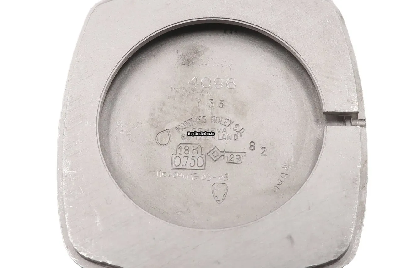 Incredible Replica Rolex Cellini 4096 Caliber 1600 Manual Winding Movement 30.5x28.5mm White Gold Case Mens/unisex Watch - Image 14