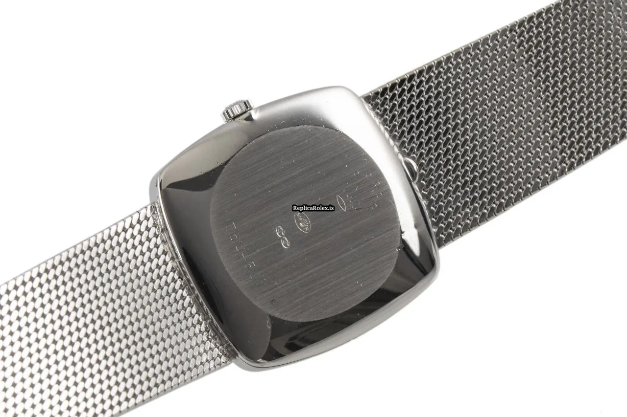 Incredible Replica Rolex Cellini 4096 Caliber 1600 Manual Winding Movement 30.5x28.5mm White Gold Case Mens/unisex Watch - Image 8