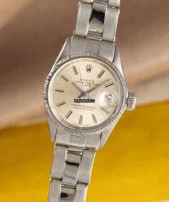 Wonderful Fakes Rolex Oyster Perpetual Lady Date 6527 Caliber 1130 Automatic Movement 24mm White Gold Case Womens Watch