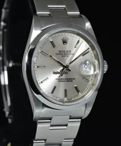 Excellent Replica Rolex Oyster Perpetual Date 15200 Caliber 3135 Automatic Movement 34mm Steel Case Mens/unisex Watch