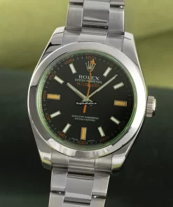 Beautiful Fake Rolex Milgauss 116400 Caliber 3131 Automatic Movement 40mm Steel Case Mens/unisex Watch