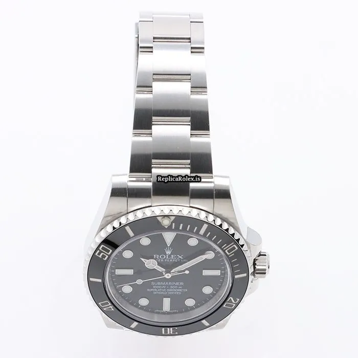 Pleasing Replica Rolex Submariner 114060 Caliber 3130 Automatic Movement 40mm Steel Case Watch - Image 10