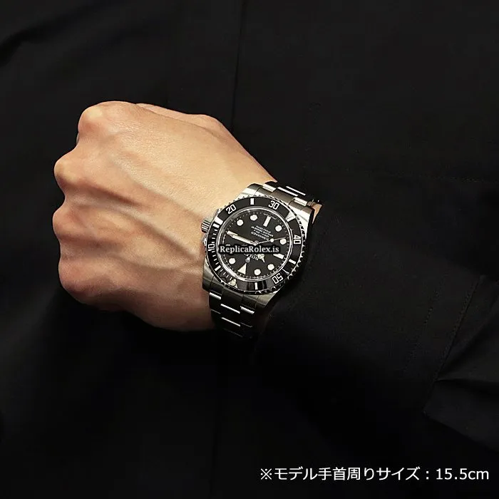 Pleasing Replica Rolex Submariner 114060 Caliber 3130 Automatic Movement 40mm Steel Case Watch - Image 15