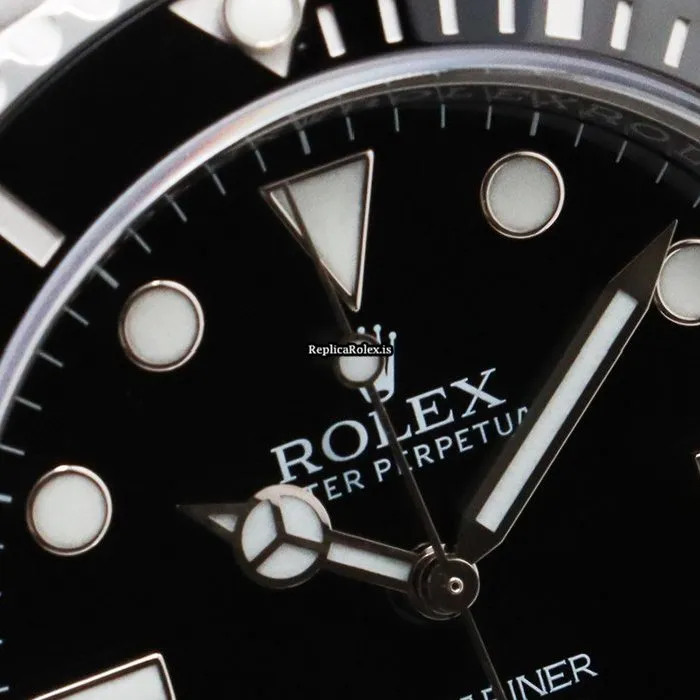 Pleasing Replica Rolex Submariner 114060 Caliber 3130 Automatic Movement 40mm Steel Case Watch - Image 4