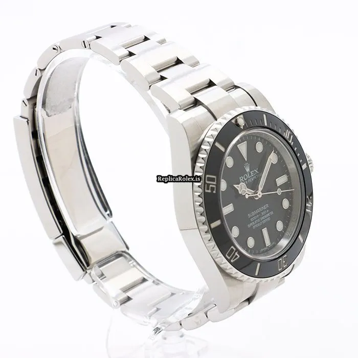 Pleasing Replica Rolex Submariner 114060 Caliber 3130 Automatic Movement 40mm Steel Case Watch - Image 6
