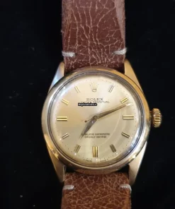 Wholesale Replica Rolex Oyster Perpetual 6634 Automatic Movement 31mm Yellow Gold Case Mens/unisex Watch