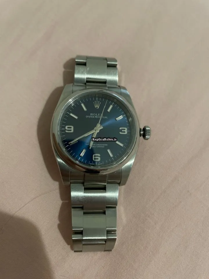 Amazing Fake Rolex Oyster Perpetual 36 116000 Caliber 3130 Automatic Movement 36mm Steel Case Mens/unisex Watch - Image 5