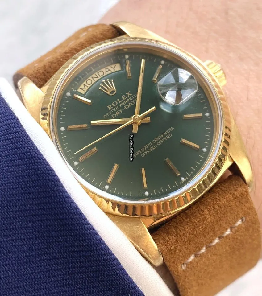 Mind-boggling Replica Rolex Day-date 36 18038 Automatic Movement 36mm Yellow Gold Case Mens/unisex Watch