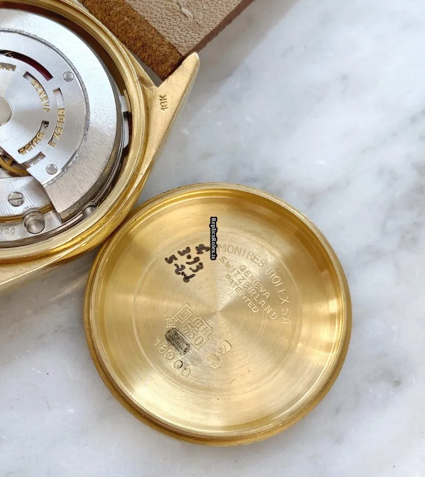 Mind-boggling Replica Rolex Day-date 36 18038 Automatic Movement 36mm Yellow Gold Case Mens/unisex Watch - Image 12