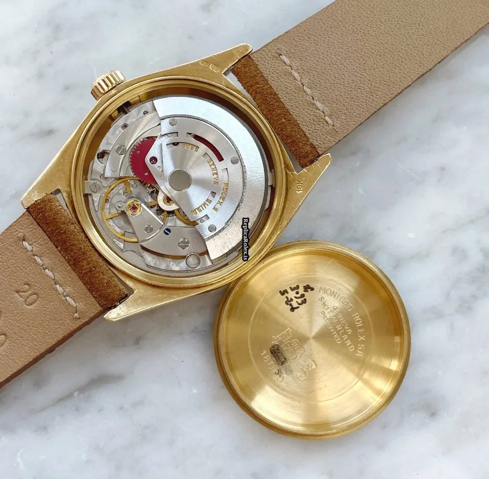 Mind-boggling Replica Rolex Day-date 36 18038 Automatic Movement 36mm Yellow Gold Case Mens/unisex Watch - Image 14