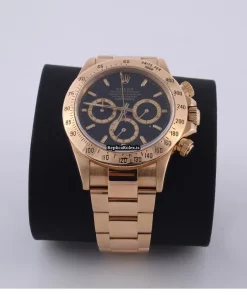 High-end Replica Rolex Daytona 16528 Caliber 4030 Automatic Movement 40mm Yellow Gold Case Mens/unisex Watch