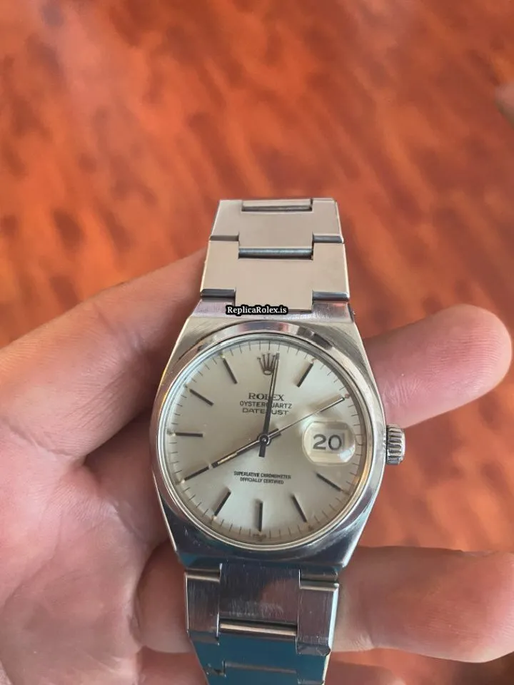 Amazing Replica Rolex Datejust Oysterquartz 17000 Caliber 5035 Quartz Movement 36x42mm Steel Case Mens/unisex Watch