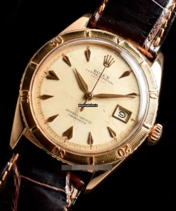 Suitable Replica Rolex Datejust Turn-o-graph 6309 Automatic Movement 36mm Yellow Gold Case Mens/unisex Watch