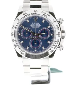 Wonderful Fake Rolex Daytona 116509 Caliber 4130 Automatic Movement 40mm White Gold Case Mens/unisex Watch