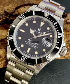Awesome Replica Rolex Submariner Date 16610 Automatic Movement 40mm Steel Case Watch