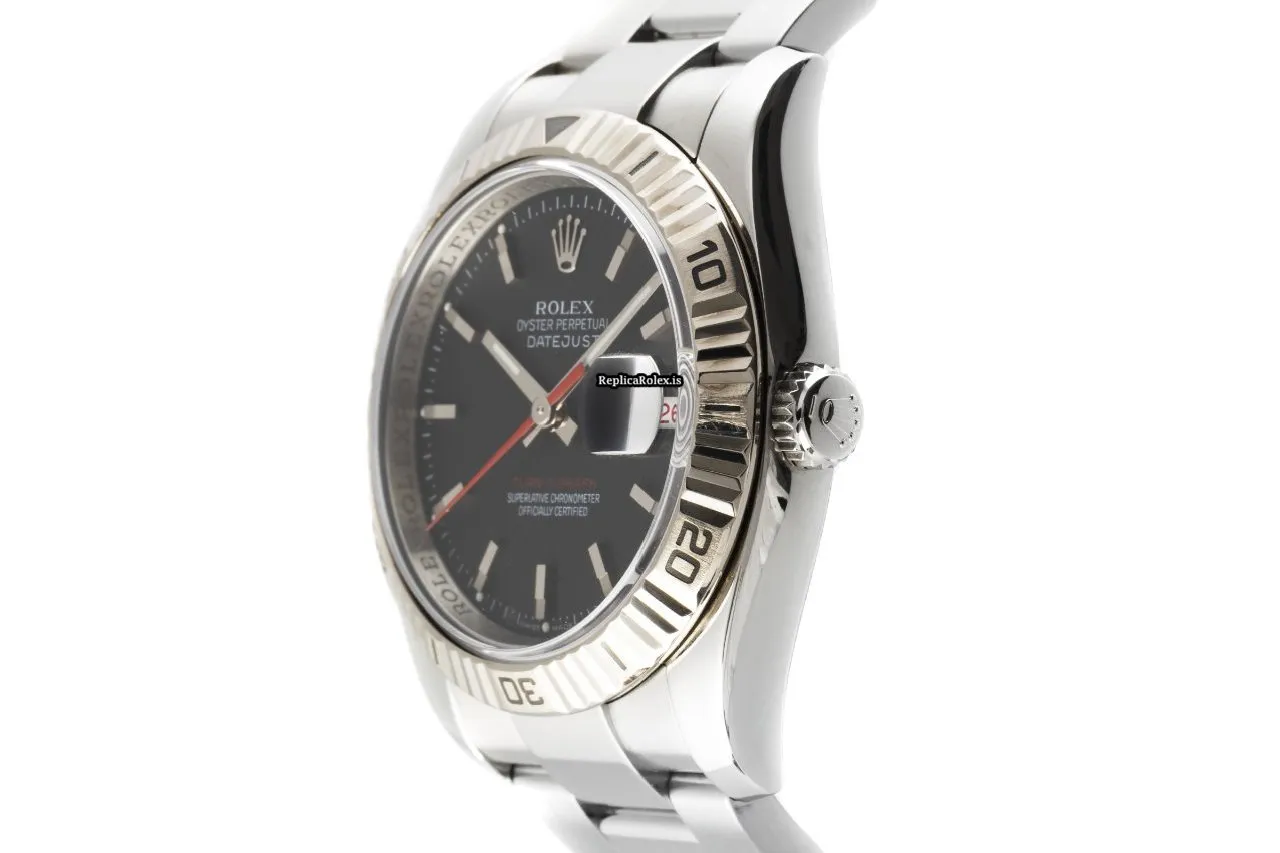 Perfect Replica Rolex Datejust Turn-o-graph 116264 Caliber 3135 Automatic Movement 36mm Gold/steel Case Mens/unisex Watch - Image 5