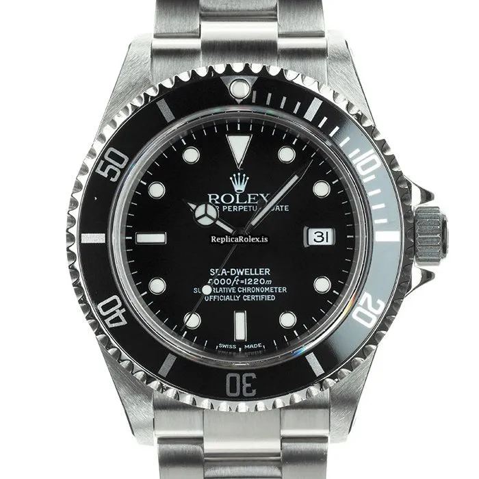Fine Fakes Rolex Sea-dweller 4000 16600 Caliber 3135 Automatic Movement 40mm Steel Case Watch