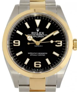 Attractive Replicas Rolex Explorer 124273 Caliber 3230 Automatic Movement 36mm Gold/steel Case Mens/unisex Watch