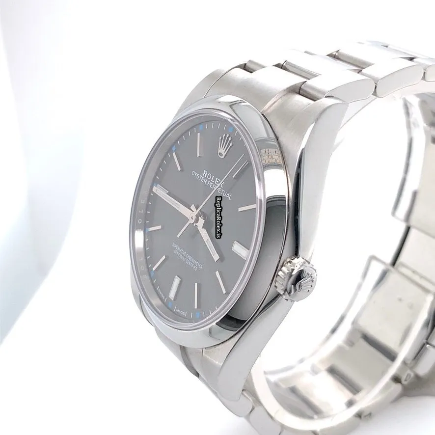 Terrific Fake Rolex Oyster Perpetual 39 114300 Caliber 3132 Automatic Movement 39mm Steel Case Mens/unisex Watch - Image 3
