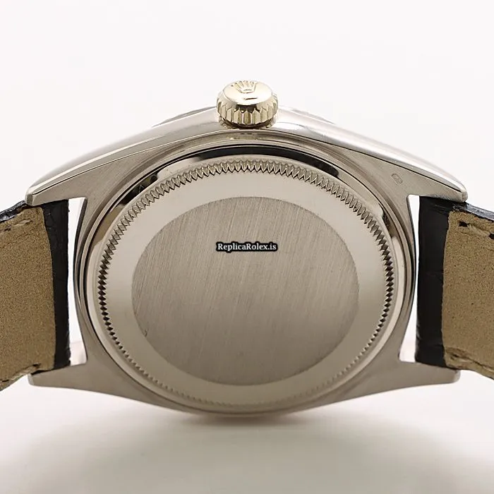 Well Made Copy Rolex Day-date 36 1803/9 Automatic Movement 36mm White Gold Case Watch - Image 5