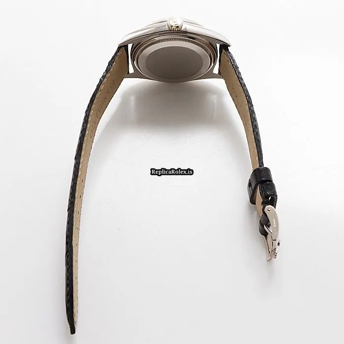 Well Made Copy Rolex Day-date 36 1803/9 Automatic Movement 36mm White Gold Case Watch - Image 8