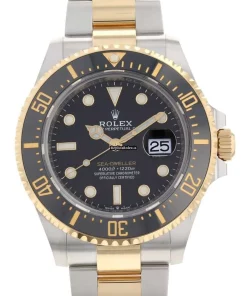 Cool Imitation Rolex Sea-dweller 126603 Caliber 3235 Automatic Movement 43mm Gold/steel Case Mens/unisex Watch
