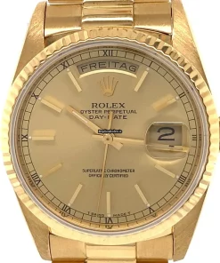 Lovely Replica Rolex Day-date 36 18238 Caliber 3155 Automatic Movement 36mm Yellow Gold Case Mens/unisex Watch