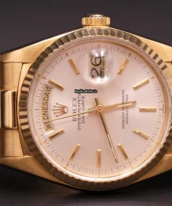 Wholesale Replica Rolex Day-date 36 18038 Caliber 3055 Automatic Movement 36mm Yellow Gold Case Mens/unisex Watch