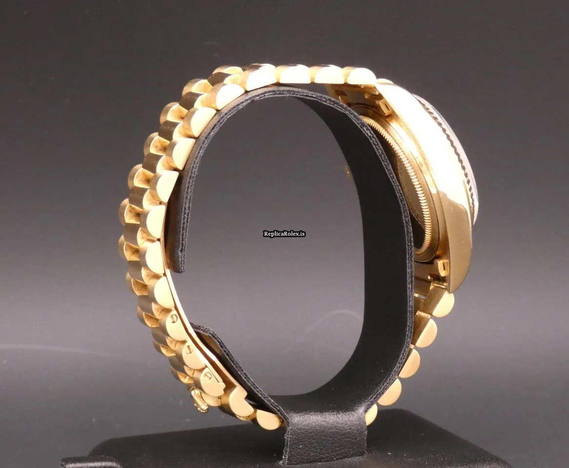 Wholesale Replica Rolex Day-date 36 18038 Caliber 3055 Automatic Movement 36mm Yellow Gold Case Mens/unisex Watch - Image 8